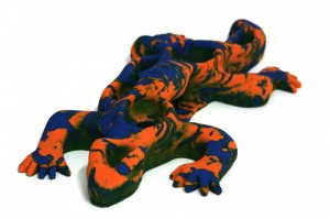 Trainingsboard Riesen- Klettergriff Salamandi  orange-blau 
