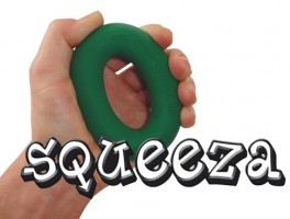 Fingertrainer Squeeza grün